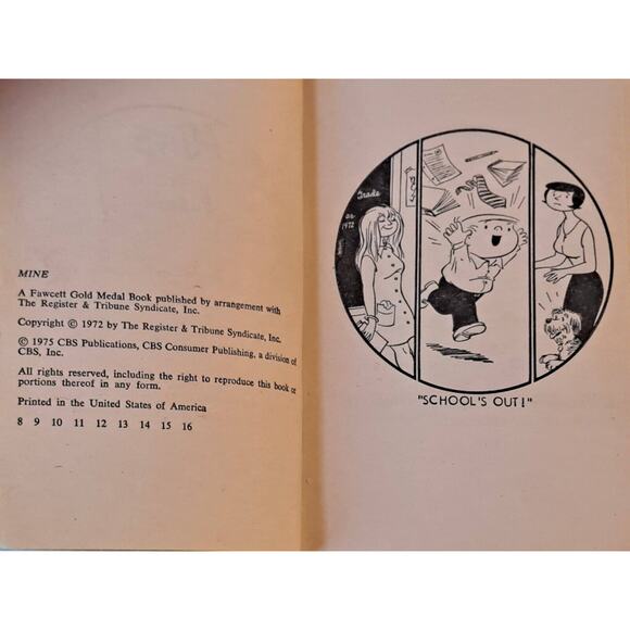 Mine (The Family Circus) by Bil Keane (1977 MM paperback) - Picture 2 of 6